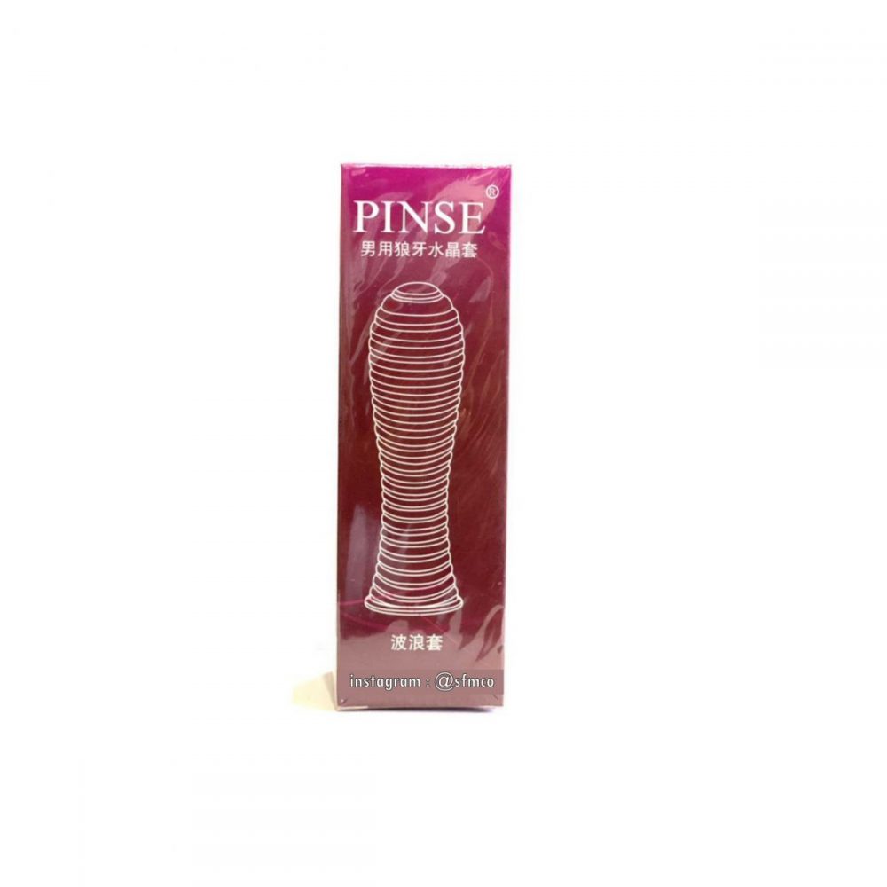 کاندوم ژله ای قابل شستشو PINSE مدل استوانه ای