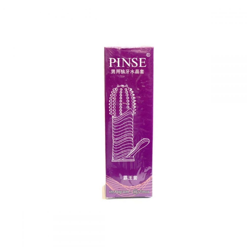 کاندوم ژله ای قابل شستشو PINSE ترکیبی استوانه ای – خاردار