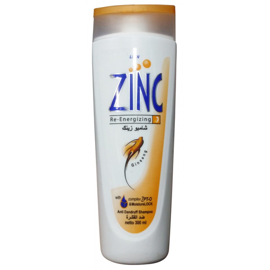 شامپو زینک zinc مدل Re-Energizing